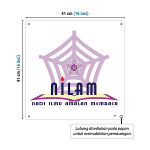 Papan Tanda Logo NILAM