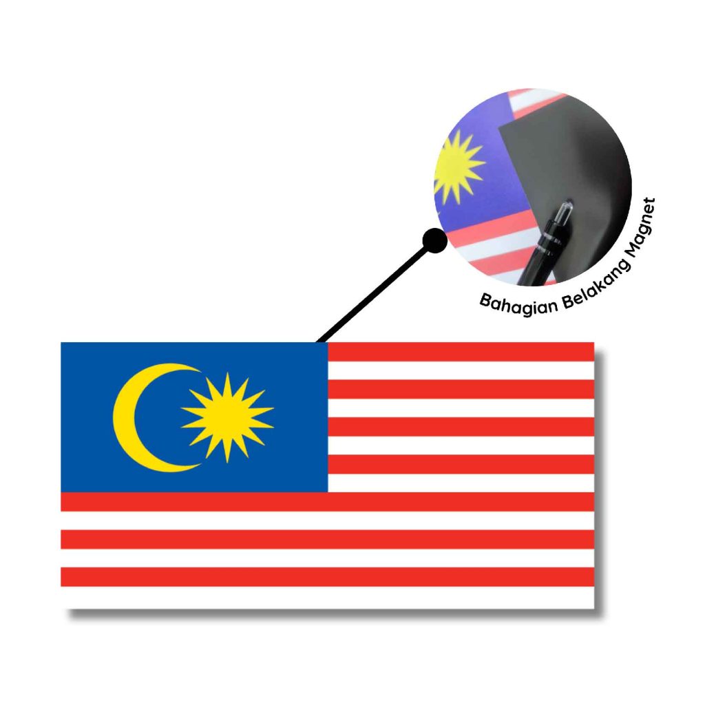Bendera Magnet MERDEKA