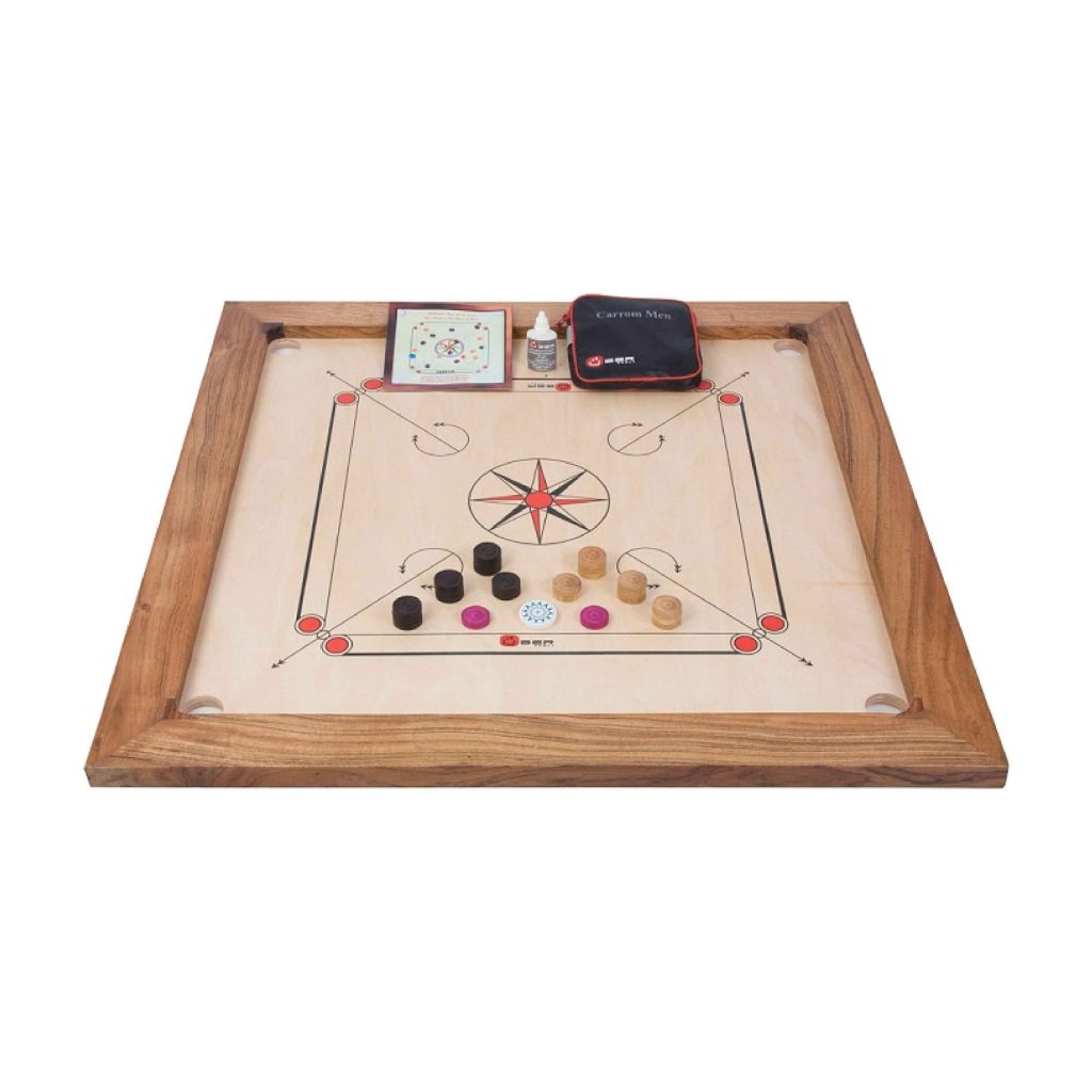 Permainan Karom - 手弹桌球 - Carrom Games