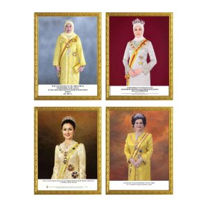 Bingkai Potret Dengan Poster Percuma (SULTANAH / PERMAISURI)