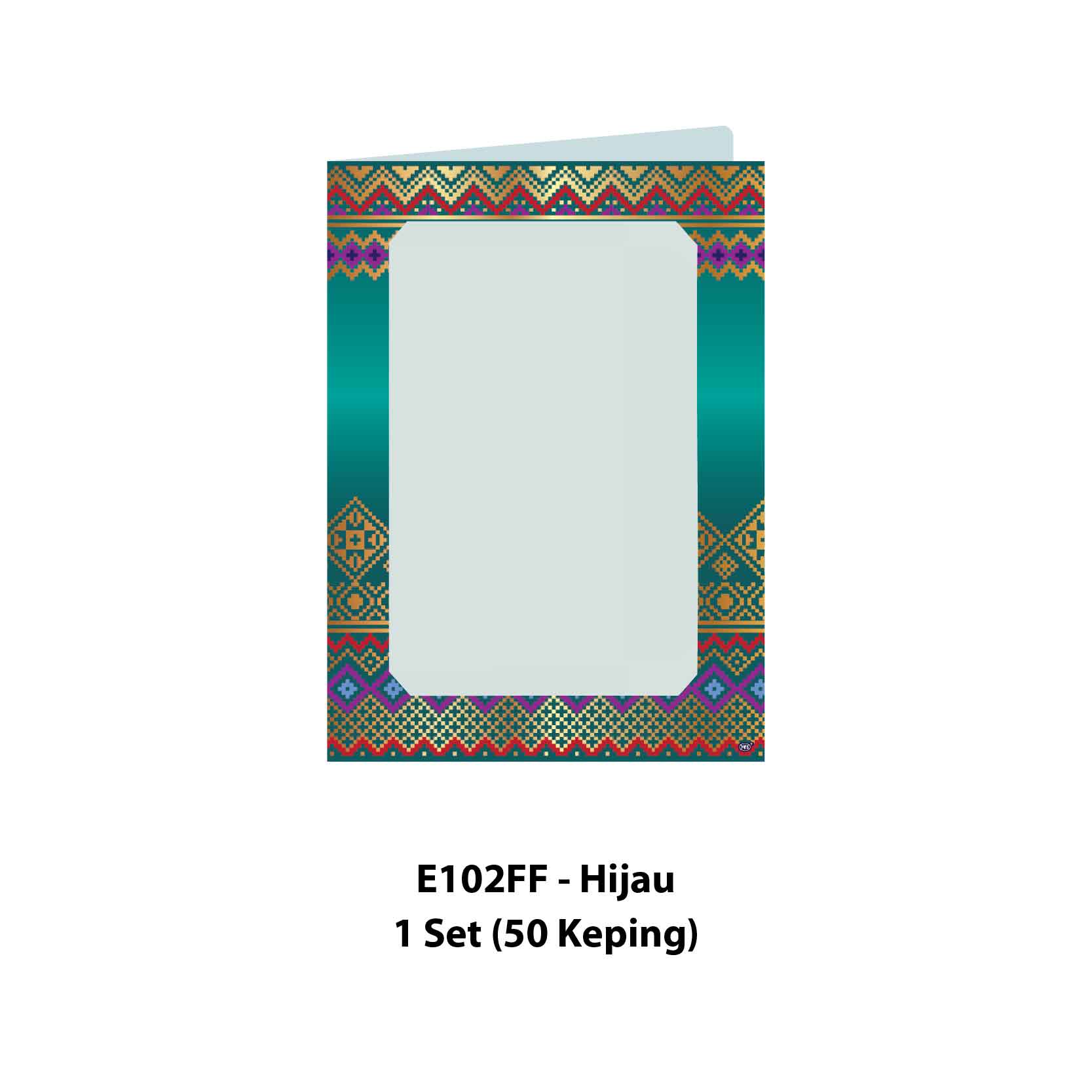 Folder Sijil Standard (Window) - Rekaan Songket - Image 5