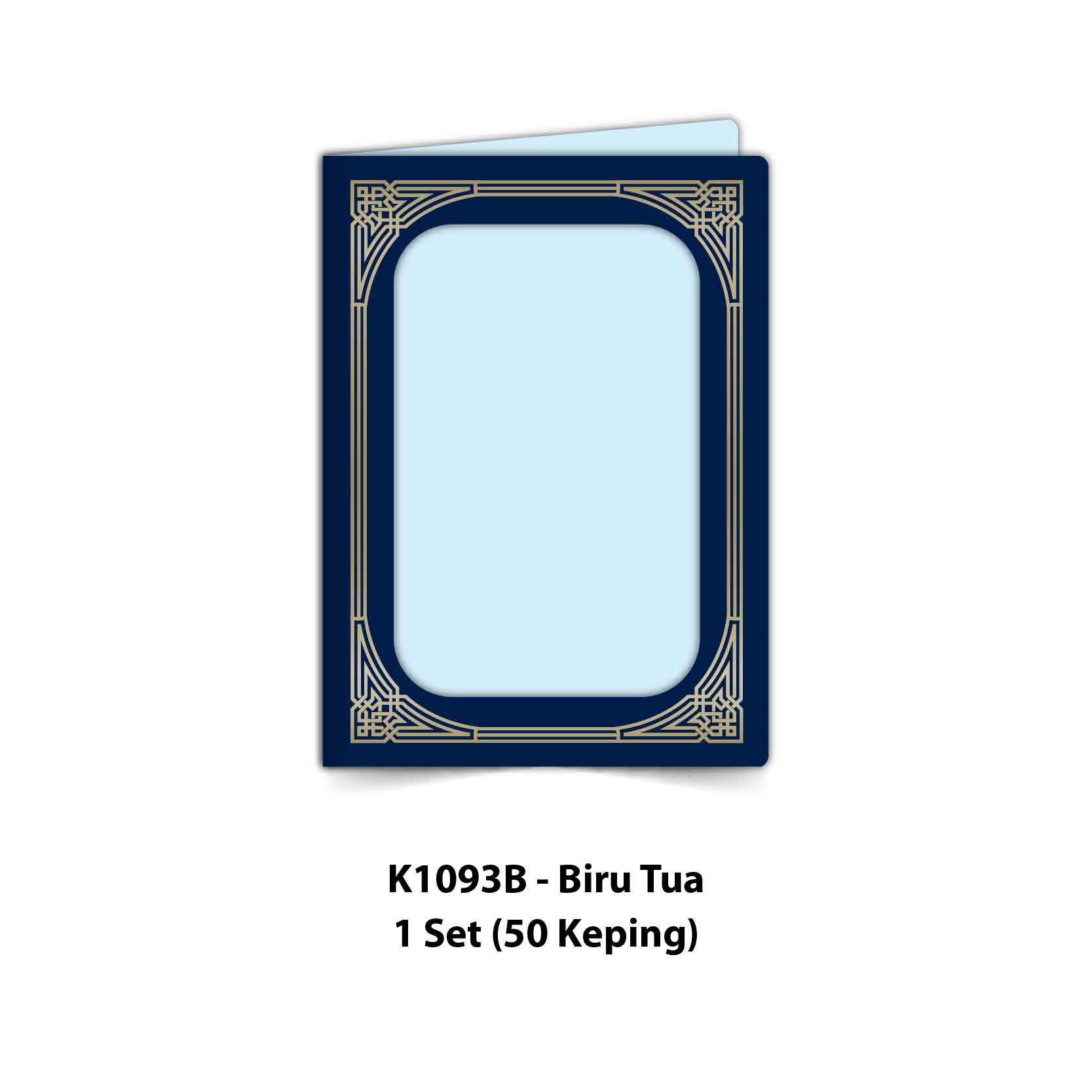 Folder Sijil Standard (Window) - Rekaan Seni Ukiran Motif Geometri - Image 5